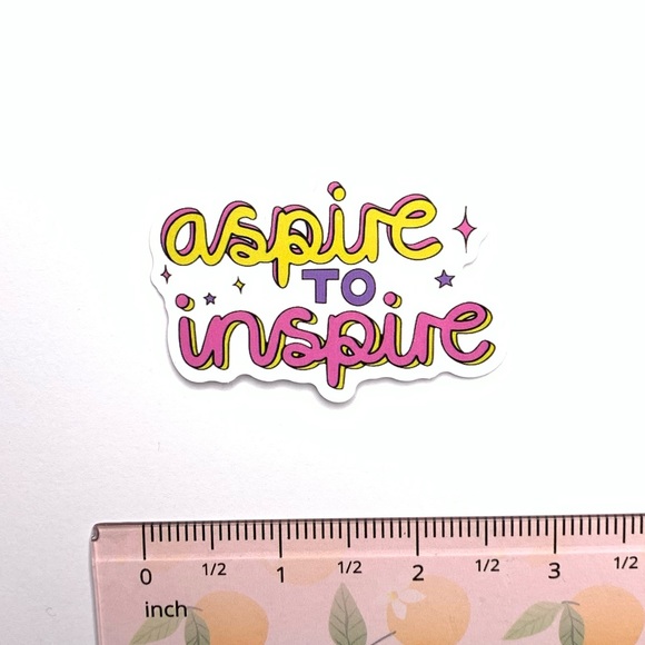 Inspire Vinyl Sticker - Picture 2 of 2